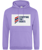 STOPPING THE BOATS RTC Unisex Hoodie - Image 71