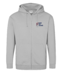 RAISE THE COLOURS Unisex Embroidered Zip Up Hoodie