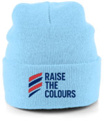 Raise the Colours Cuffed Embroidered Beanie - Image 3