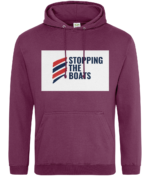 STOPPING THE BOATS RTC Unisex Hoodie - Image 22