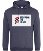STOPPING THE BOATS RTC Unisex Hoodie - Image 14