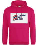 STOPPING THE BOATS RTC Unisex Hoodie - Image 77
