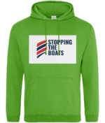 STOPPING THE BOATS RTC Unisex Hoodie - Image 44