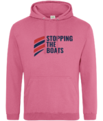 STOPPING THE BOATS RTC Unisex Hoodie - Image 37