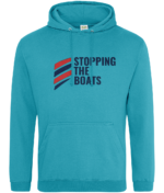 STOPPING THE BOATS RTC Unisex Hoodie - Image 20