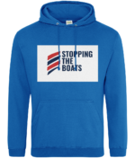 STOPPING THE BOATS RTC Unisex Hoodie - Image 16