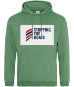 STOPPING THE BOATS RTC Unisex Hoodie - Image 87