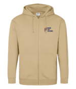 RAISE THE COLOURS Unisex Embroidered Zip Up Hoodie - Image 8