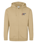 STOPPING THE BOATS RTC Unisex Embroidered Zip Up Hoodie