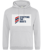 STOPPING THE BOATS RTC Unisex Hoodie - Image 97