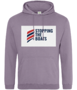 STOPPING THE BOATS RTC Unisex Hoodie - Image 68