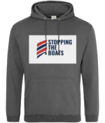 STOPPING THE BOATS RTC Unisex Hoodie - Image 82