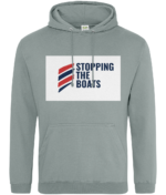 STOPPING THE BOATS RTC Unisex Hoodie - Image 23