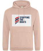 STOPPING THE BOATS RTC Unisex Hoodie - Image 29