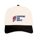 STOPPING THE BOATS RTC Two Tone Embroidered Baseball Cap - Image 4