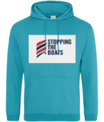 STOPPING THE BOATS RTC Unisex Hoodie - Image 47