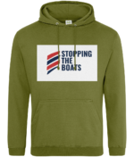 STOPPING THE BOATS RTC Unisex Hoodie - Image 48