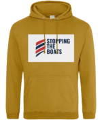 STOPPING THE BOATS RTC Unisex Hoodie - Image 38