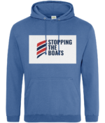 STOPPING THE BOATS RTC Unisex Hoodie - Image 96
