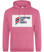 STOPPING THE BOATS RTC Unisex Hoodie - Image 90