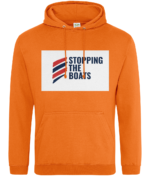 STOPPING THE BOATS RTC Unisex Hoodie - Image 31