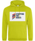 STOPPING THE BOATS RTC Unisex Hoodie - Image 80