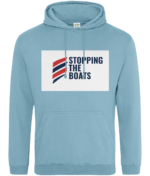 STOPPING THE BOATS RTC Unisex Hoodie - Image 53