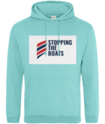 STOPPING THE BOATS RTC Unisex Hoodie - Image 28