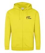 RAISE THE COLOURS Unisex Embroidered Zip Up Hoodie - Image 2