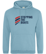 STOPPING THE BOATS RTC Unisex Hoodie - Image 21