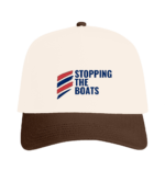 STOPPING THE BOATS RTC Two Tone Embroidered Baseball Cap - Image 2