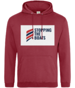 STOPPING THE BOATS RTC Unisex Hoodie - Image 92