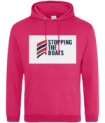 STOPPING THE BOATS RTC Unisex Hoodie - Image 54