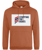 STOPPING THE BOATS RTC Unisex Hoodie - Image 60