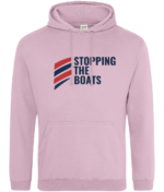 STOPPING THE BOATS RTC Unisex Hoodie - Image 38