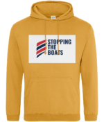 STOPPING THE BOATS RTC Unisex Hoodie - Image 59