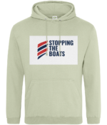 STOPPING THE BOATS RTC Unisex Hoodie - Image 24
