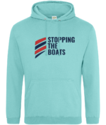 STOPPING THE BOATS RTC Unisex Hoodie - Image 11