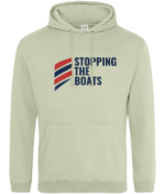 STOPPING THE BOATS RTC Unisex Hoodie - Image 9