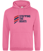 STOPPING THE BOATS RTC Unisex Hoodie - Image 35