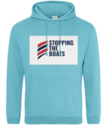 STOPPING THE BOATS RTC Unisex Hoodie - Image 5