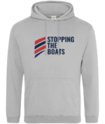 STOPPING THE BOATS RTC Unisex Hoodie - Image 22