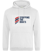 STOPPING THE BOATS RTC Unisex Hoodie - Image 98
