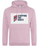 STOPPING THE BOATS RTC Unisex Hoodie - Image 95