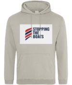 STOPPING THE BOATS RTC Unisex Hoodie - Image 36