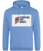 STOPPING THE BOATS RTC Unisex Hoodie - Image 78