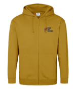 RAISE THE COLOURS Unisex Embroidered Zip Up Hoodie - Image 5