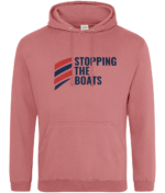 STOPPING THE BOATS RTC Unisex Hoodie - Image 25