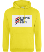STOPPING THE BOATS RTC Unisex Hoodie - Image 10