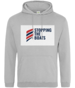 STOPPING THE BOATS RTC Unisex Hoodie - Image 56